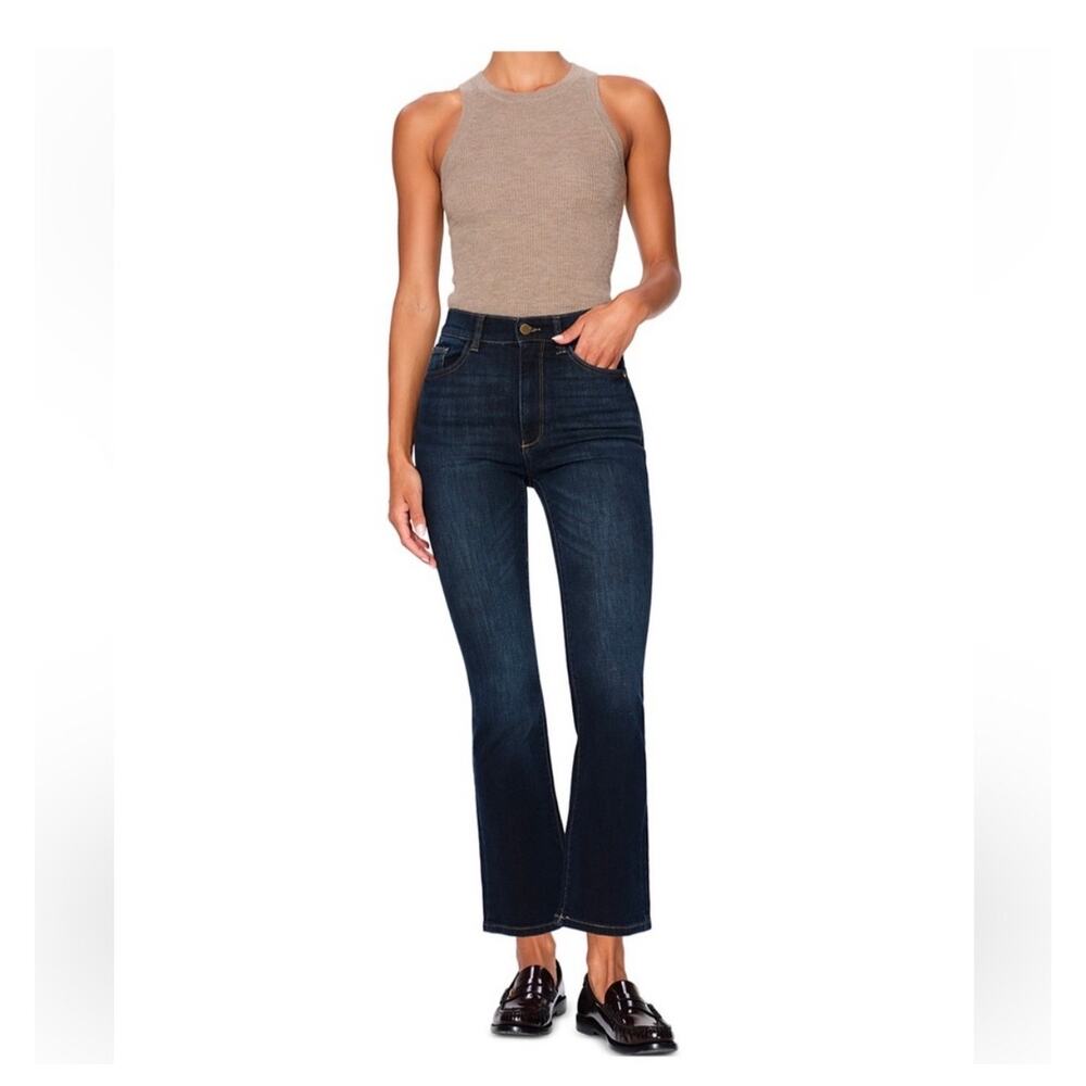 DL1961 Bridget Instasculpt Bootcut Crop Jeans